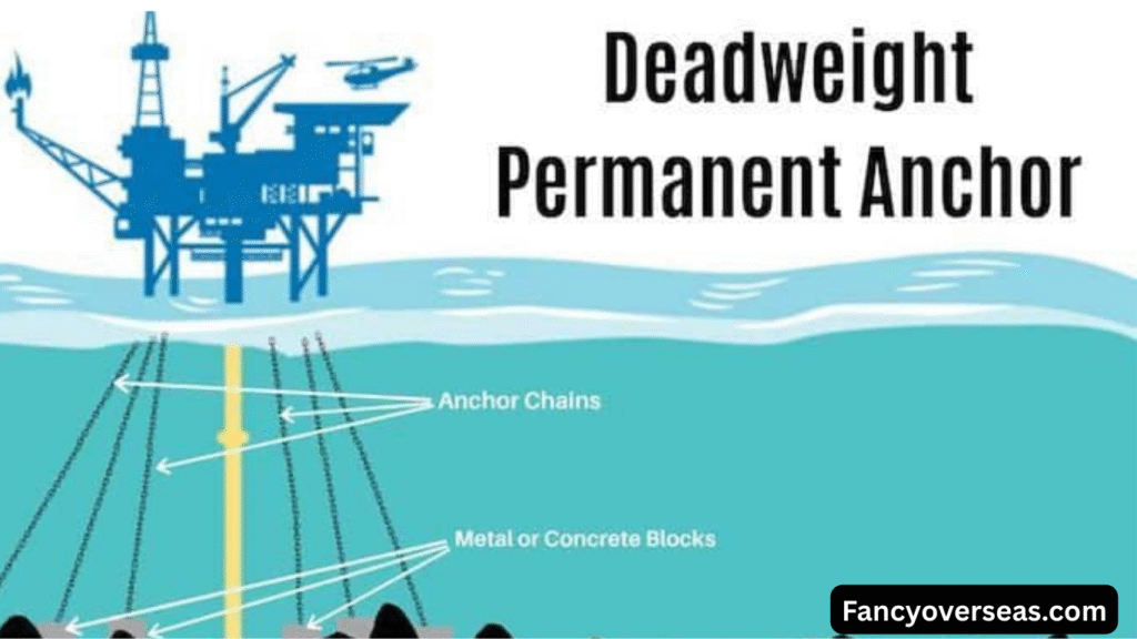 _ Deadweight anchor مخاطيف ذات الوزن الميت