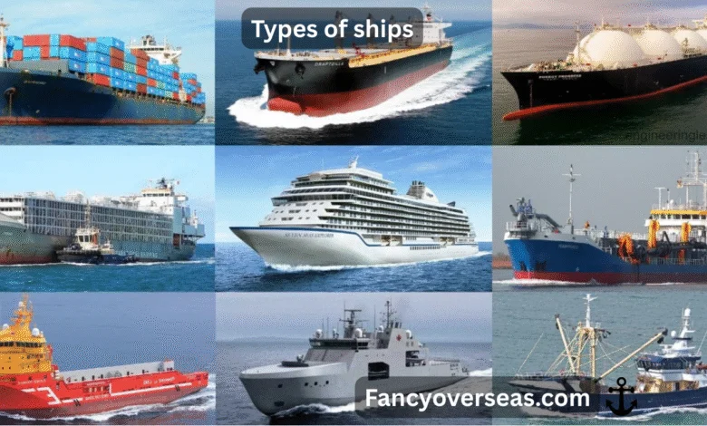 أنواع السفن Types of ships