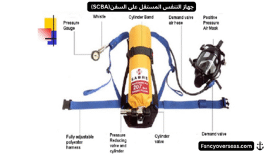 جهاز التنفس المستقل (SCBA) على السفن