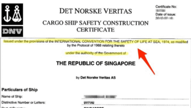 الشهادة الدولية للسلامة (International Safety Certificate – ISC)